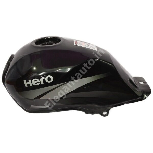 FUEL TANK HERO Splendor Pro 2016 BLACK and GREY