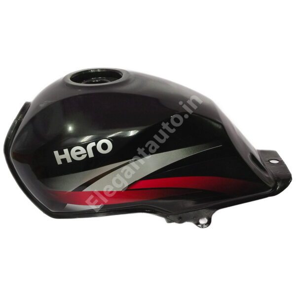 FUEL TANK HERO Splendor Pro 2016 BLACK and RED