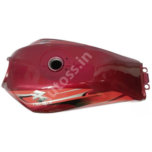 Bike Petrol Tank BAJAJ_Platina OM RED