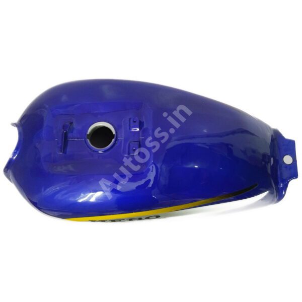 Bike Petrol Tank HERO Splendor Plus T BLUE1