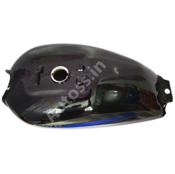 Bike Petrol Tank HERO Splendor Pro BLACK and BLUE1