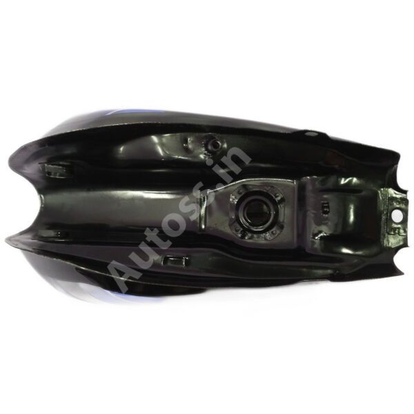 Bike Petrol Tank HERO Splendor Pro BLACK and BLUE2