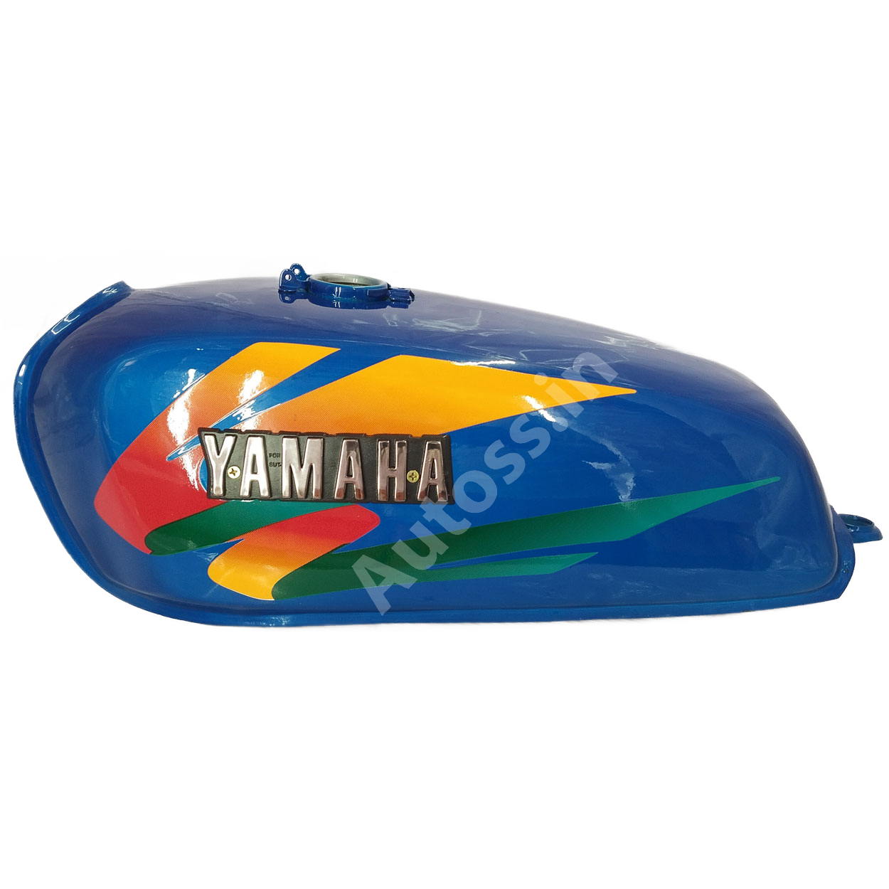 YAMAHA RX 100 Petrol Tank Tiger BLUE