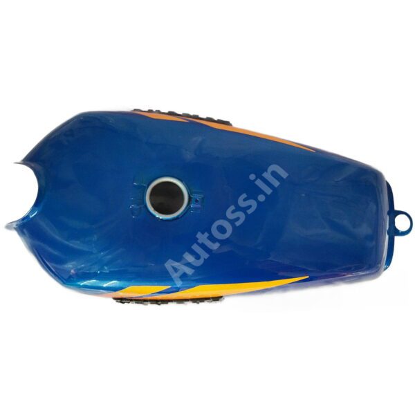 Bike Petrol tank YAMAHA RX 100 Tiger BLUE1