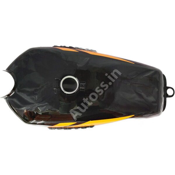 Bike Petrol tank YAMAHA Rx 100 Tiger BLACK1