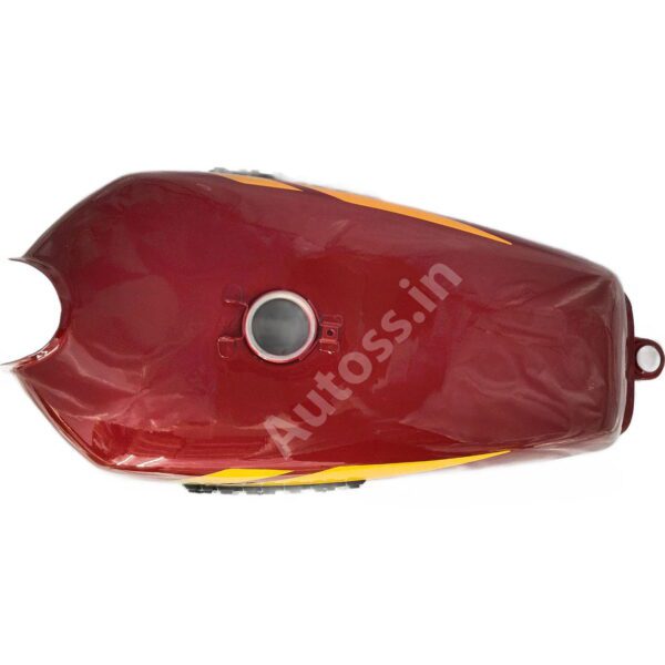 Bike petrol tank YAMAHA RX 100 Tiger RED1