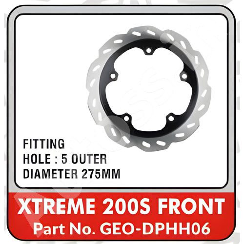 HERO XTREME 200S FRONT DISC BRAKE