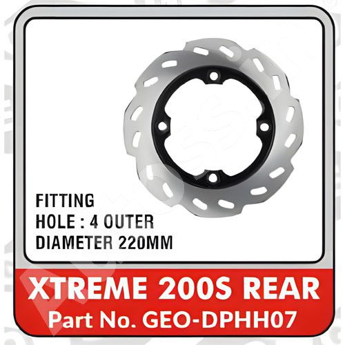 HERO XTREME 200S REAR DISC BRAKE