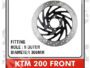 KTM 200 FRONT DISC BRAKE