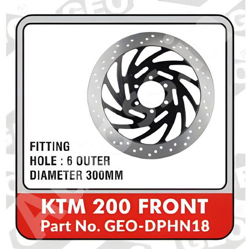 KTM 200 FRONT DISC BRAKE