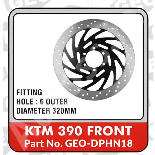 KTM 390 FRONT DISC BRAKE