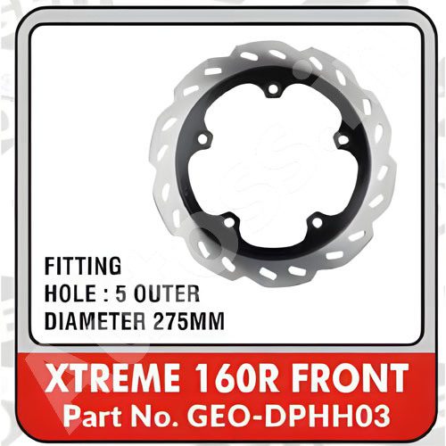 HERO XTREME 160R FRONT DISC BRAKE