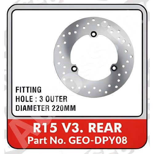 YAMAHA R15 V3 REAR DISC BRAKE