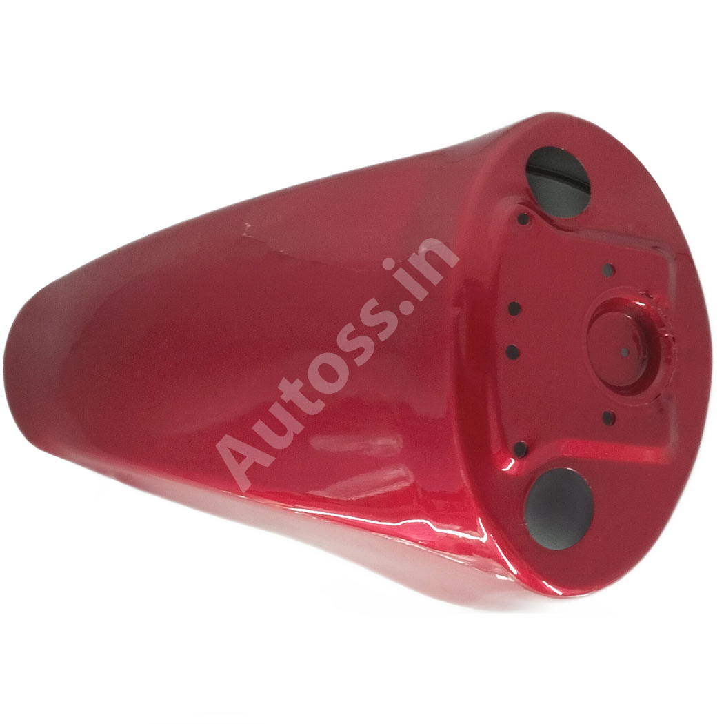 TVS WEGO RED + KIT SCOOTY MUDGUARD  (2Set of Oil Seal, Mirror and Brake lever)