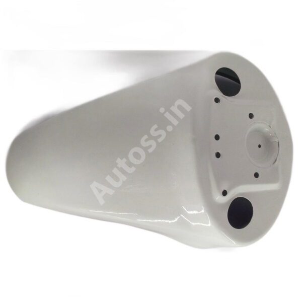 SCOOTY MUDGUARD TVS WEGO (WHITE)