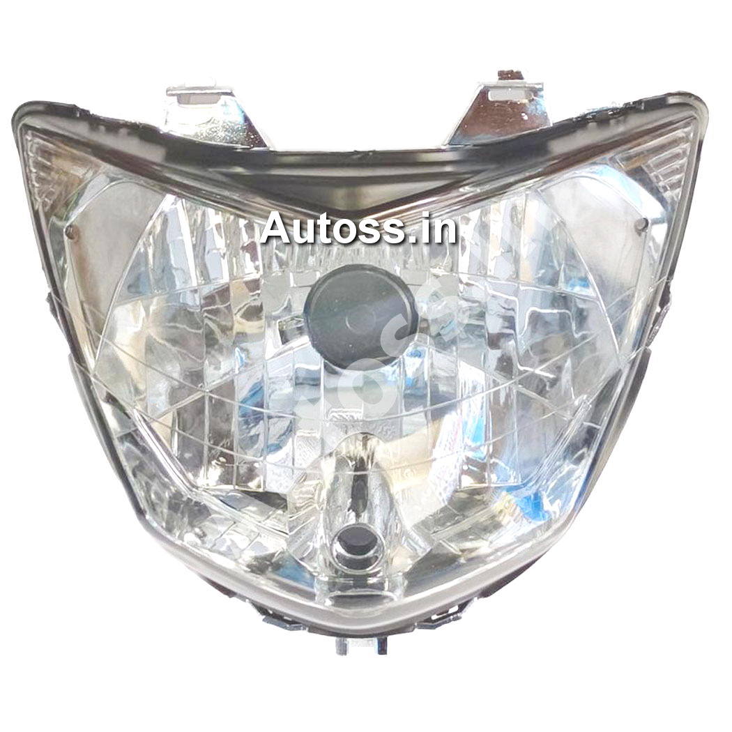 Glamour bike headlight set price sale