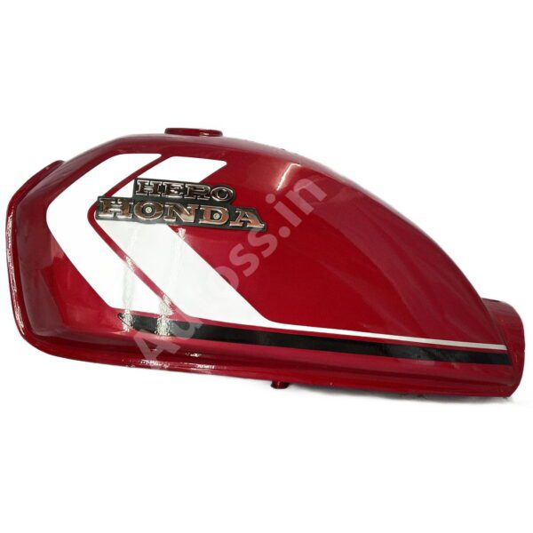 BIKE PETROL TANK HERO HONDA CD 100 (RED) 2