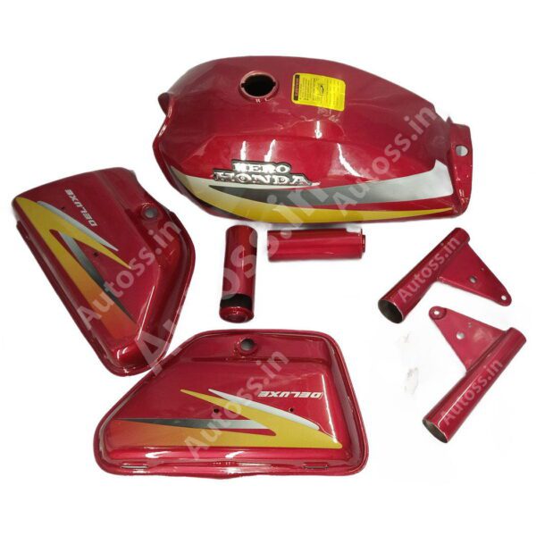 PETROL TANK KIT HERO HONDA CD Y2K RED