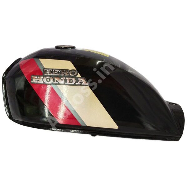 BIKE PETROL TANK HERO HONDA SS (BLACK) 2