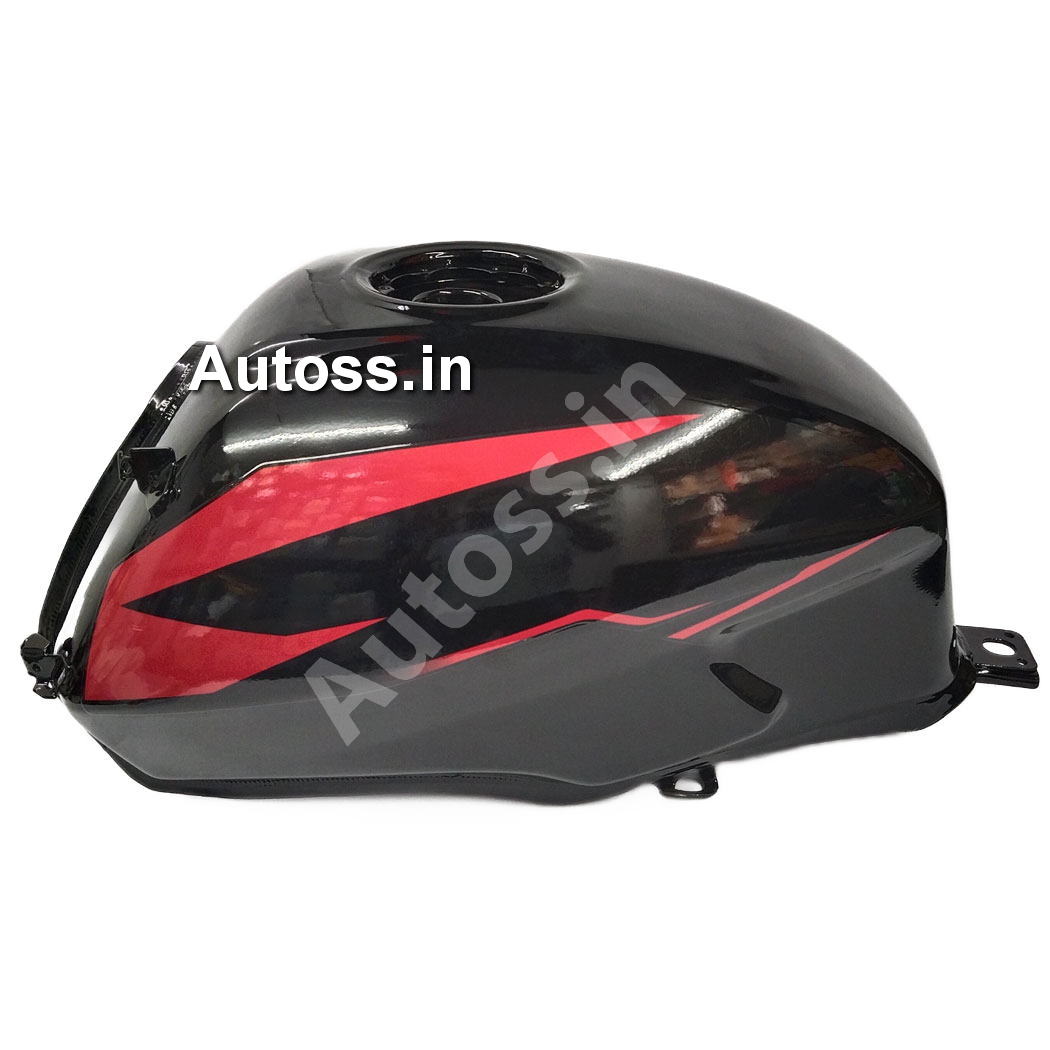 BAJAJ PULSER 150 BS6 Petrol Tank BLACK.RED