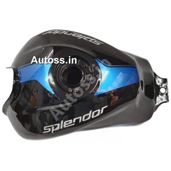 BIKE PETROL TANK HERO I SMART 110 BS4 BLACK,BLUE 1