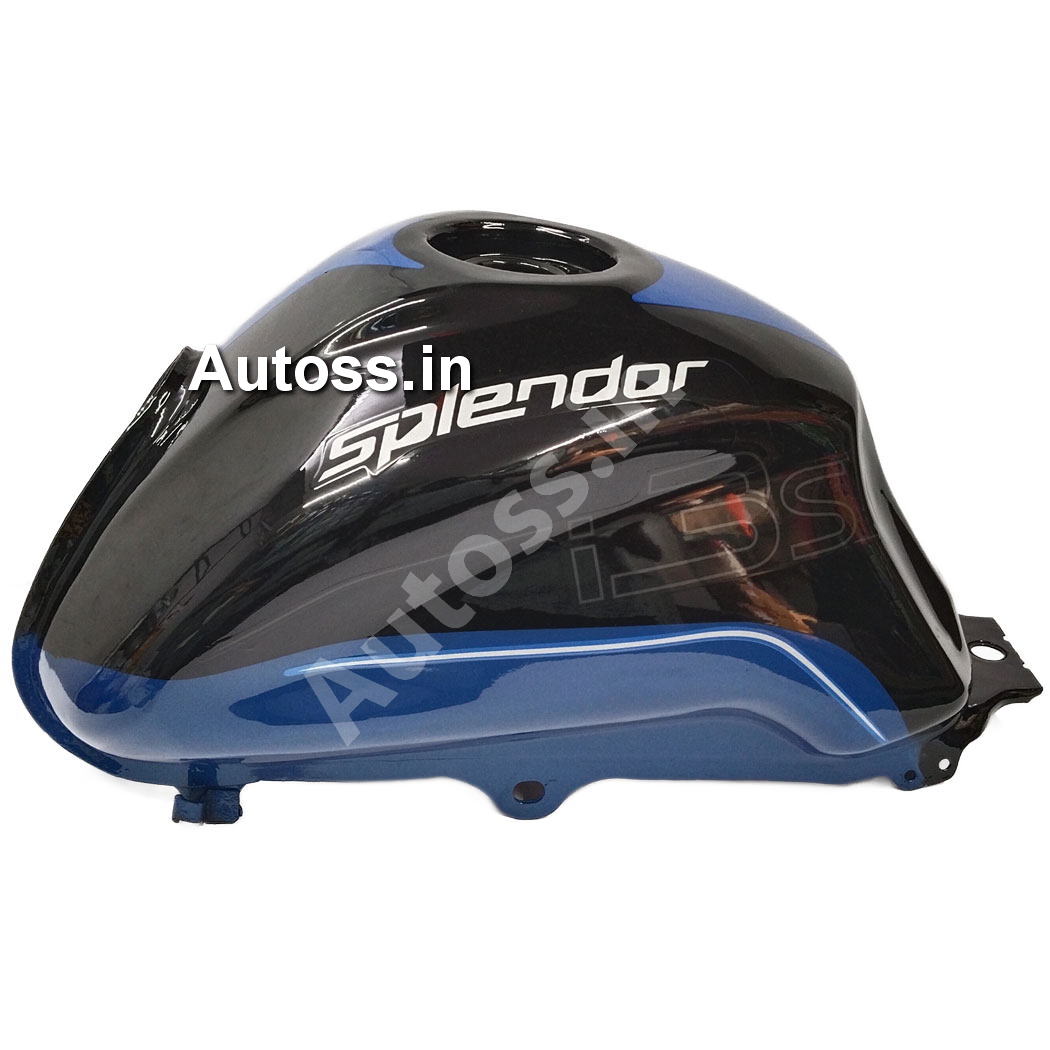 FUEL TANK HERO I-SMART 110 BS4 BLACK BLUE