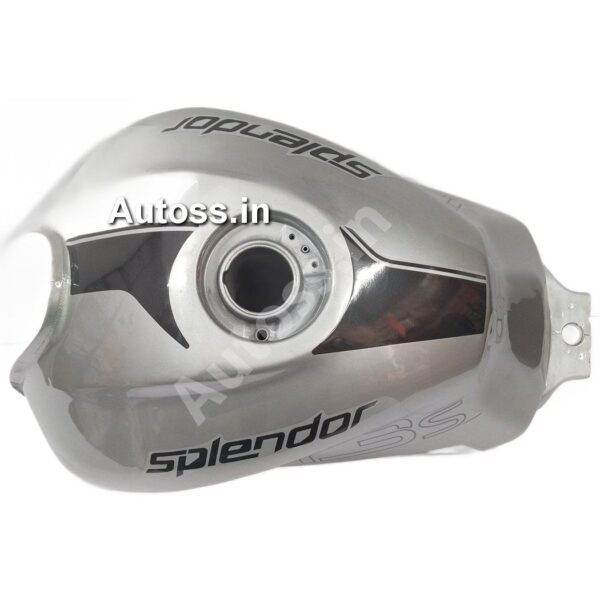 FUEL TANK HERO I-SMART 110 BS4 SILVER BLACK