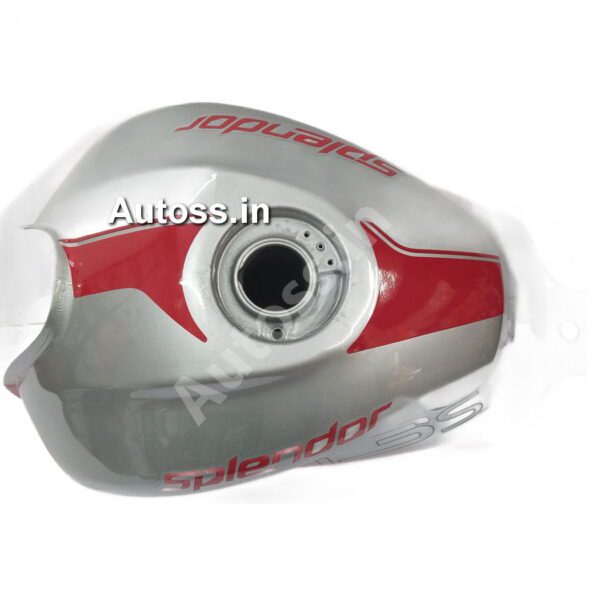 FUEL TANK HERO I-SMART 110 BS4 SILVER RED