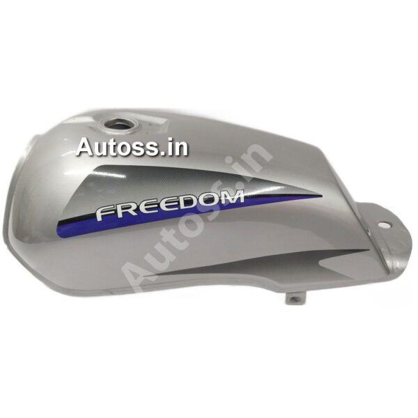 BIKE PETROL TANK LML FREEDOM SILVER