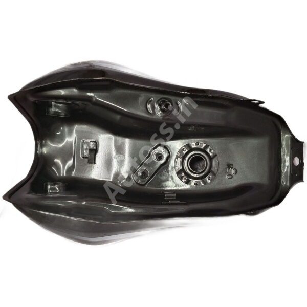 Bike petrol tank HERO Passion pro 2018 BLACK and GREY 2