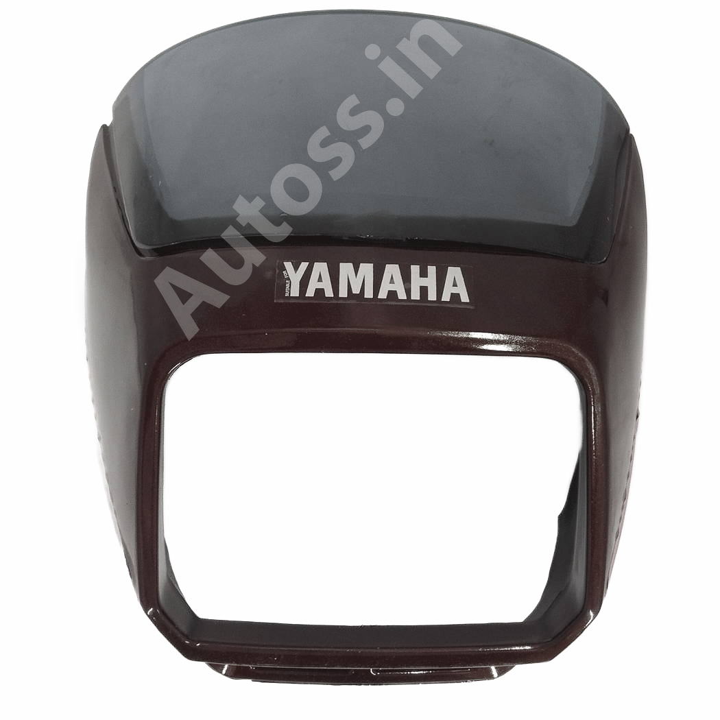 VISOR YAMAHA RXZ WINE RED