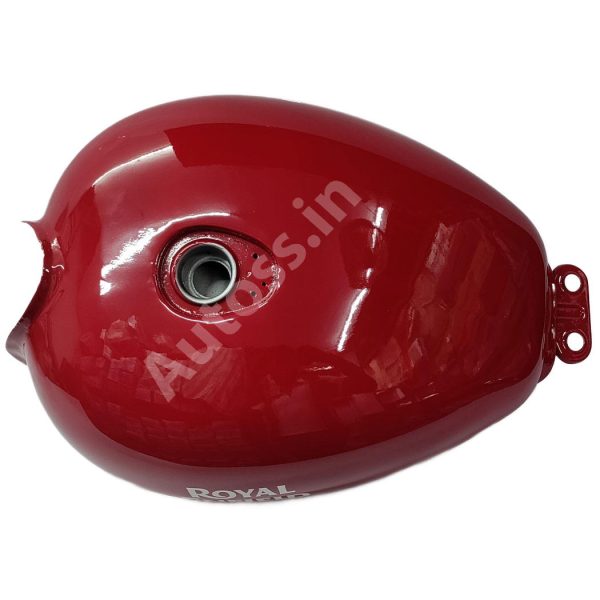 BIKE PETROL TANK ROYAL ENFIELD BULLET CLASSIC BS4 RED 1