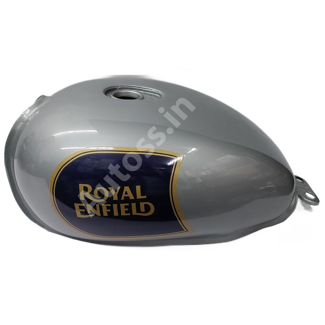 ROYAL ENFIELD PETROL TANK BULLET CLASSIC BS4 SILVER