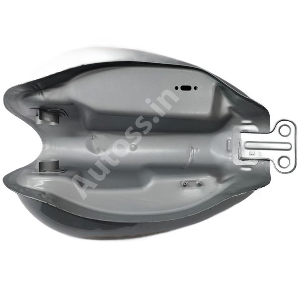 BIKE PETROL TANK ROYAL ENFIELD BULLET CLASSIC BS4 SILVER