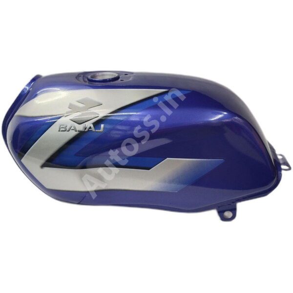 BIKE PETROL TANK BAJAJ CT 100 WITH GAGE BLUE 2