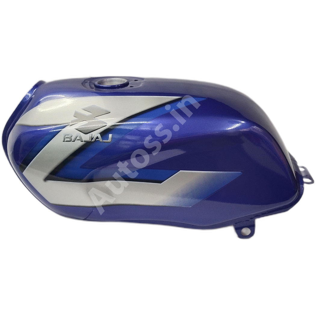 BIKE PETROL TANK BAJAJ CT 100 WITH GAGE BLUE