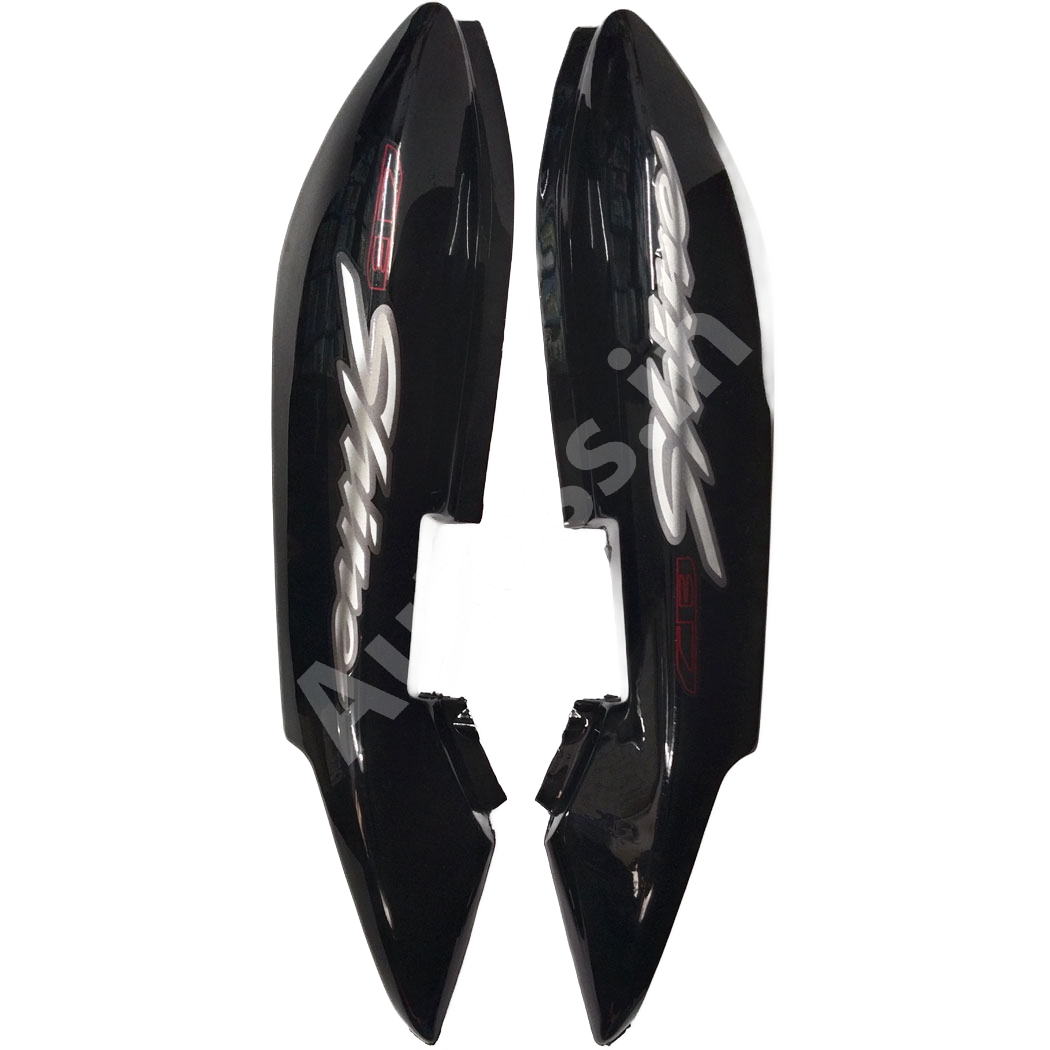 TAIL PANEL HONDA CB SHINE BLACK RED